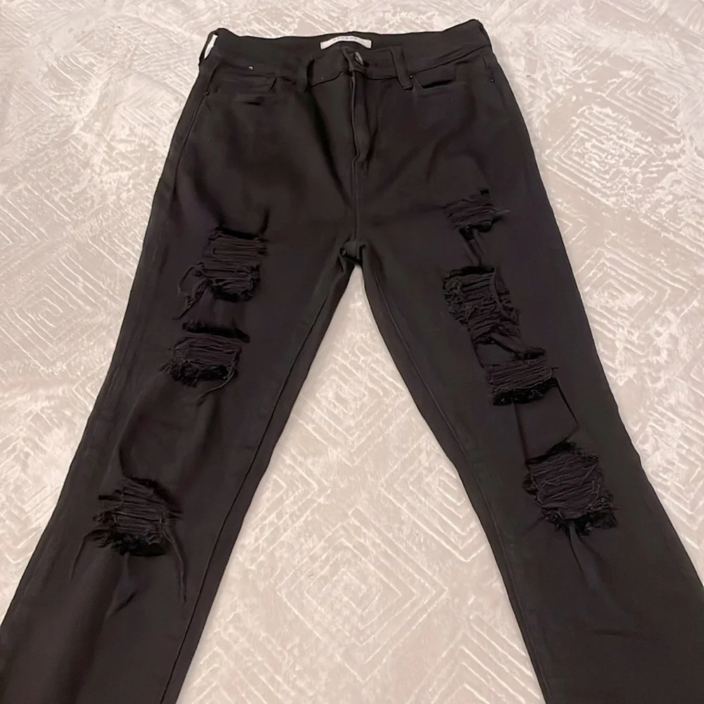 PacSun High Rise Ripped Jeggings - Picture 2 of 3